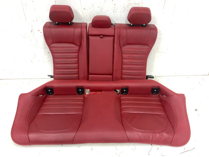 2019 Alfa Romeo 952 Giulia Ti Red Leather Rear Seats