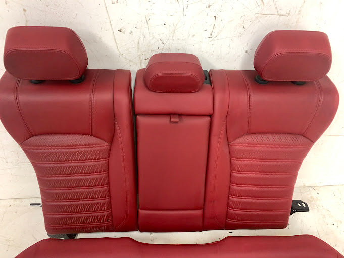 2019 Alfa Romeo 952 Giulia Ti Red Leather Rear Seats