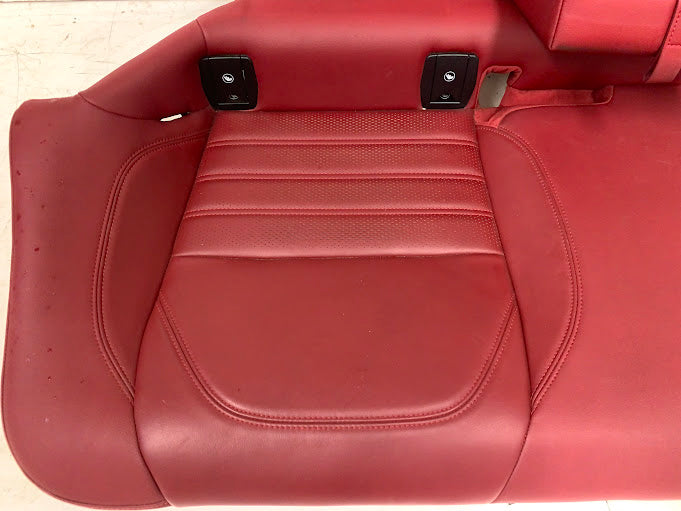 2019 Alfa Romeo 952 Giulia Ti Red Leather Rear Seats