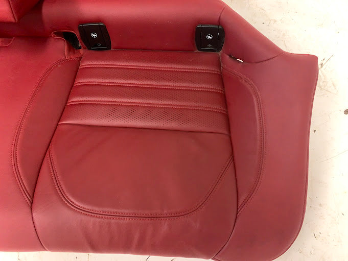 2019 Alfa Romeo 952 Giulia Ti Red Leather Rear Seats