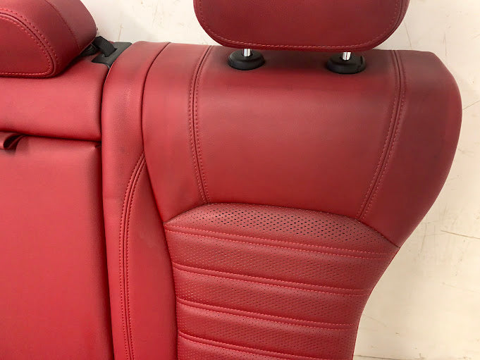 2019 Alfa Romeo 952 Giulia Ti Red Leather Rear Seats