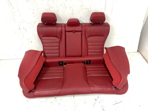 2019 Alfa Romeo 952 Giulia Ti Red Leather Rear Seats