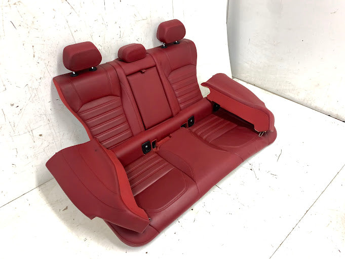 2019 Alfa Romeo 952 Giulia Ti Red Leather Rear Seats