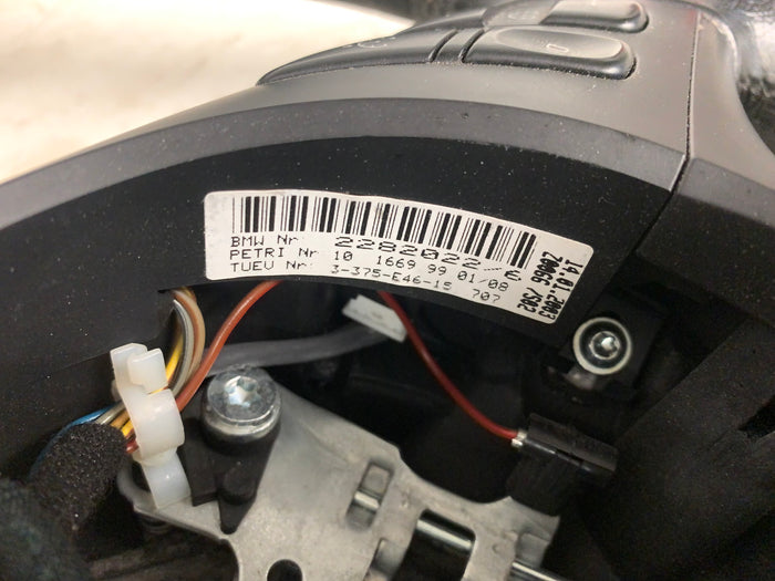 BMW E46 325i 330i 328i 323i 320i M Sport Leather Steering Wheel W/O Paddles 2282022