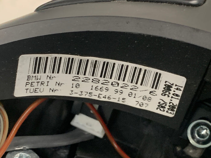 BMW E46 325i 330i 328i 323i 320i M Sport Leather Steering Wheel W/O Paddles 2282022