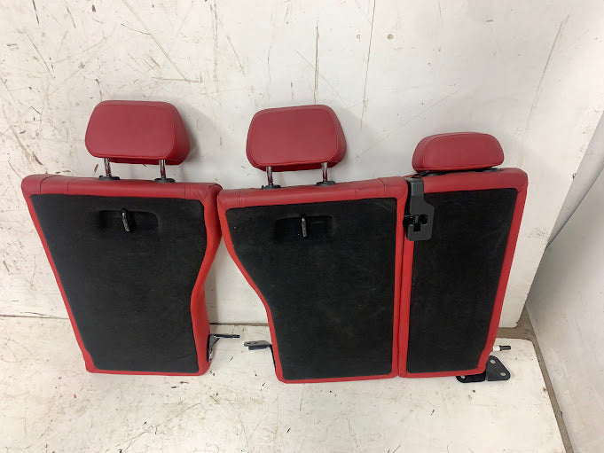 2019 Alfa Romeo 952 Giulia Ti Red Leather Rear Seats