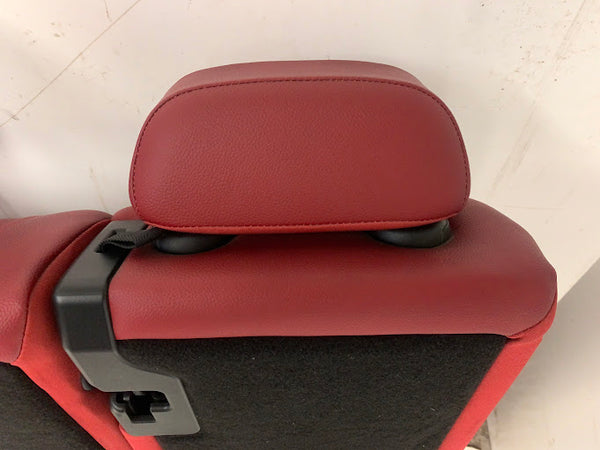 2019 Alfa Romeo 952 Giulia Ti Red Leather Rear Seats