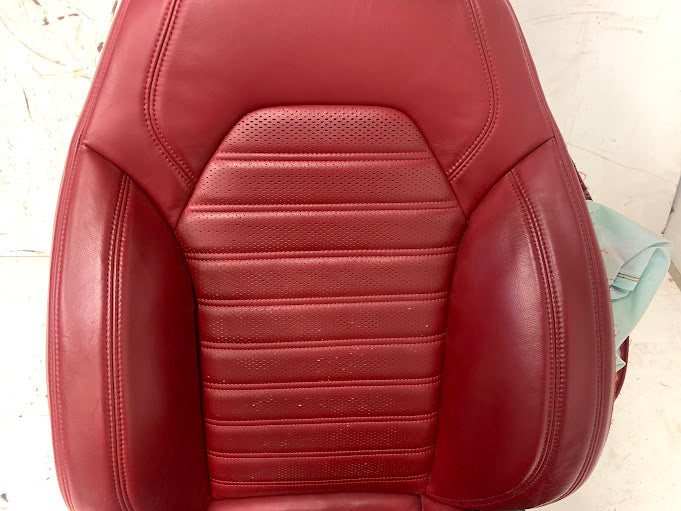 2019 Alfa Romeo 952 Giulia Ti Red Leather Front Seats *DAMAGED*