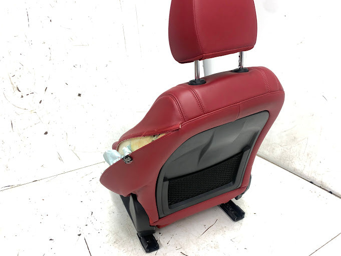 2019 Alfa Romeo 952 Giulia Ti Red Leather Front Seats *DAMAGED*