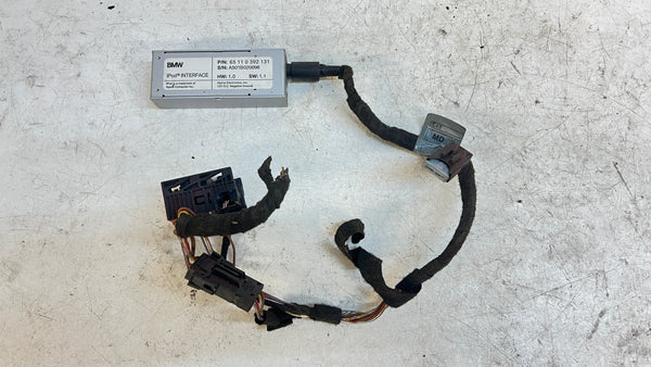 BMW E46 iPod INTERFACE & RADIO WIRING HARNESS PIGTAIL 65110392131