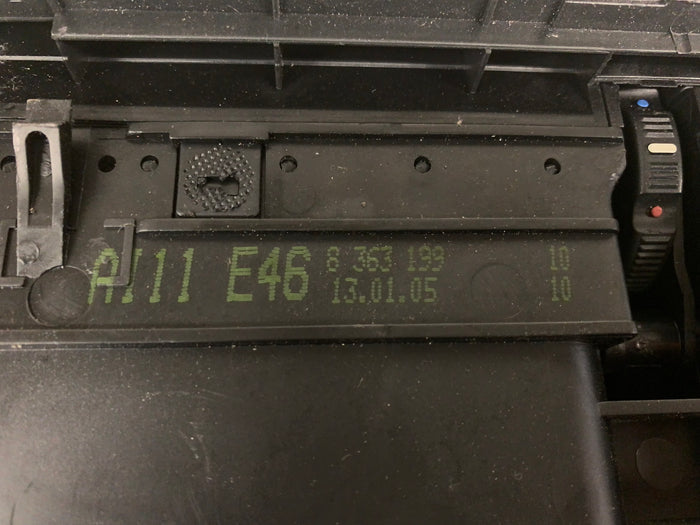 BMW E46 325i 330i 328i 323i 320i M3 Center Dashboard Air Vent 8363199