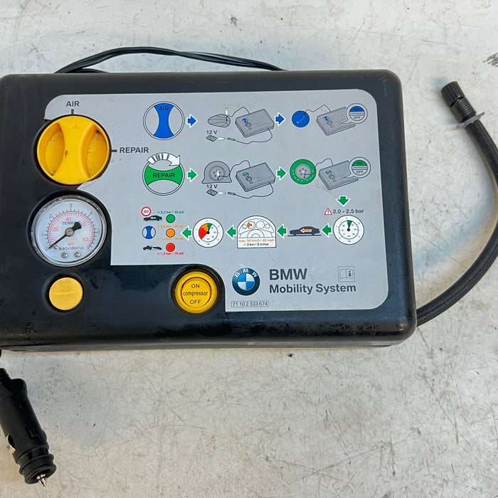 BMW F30 F31 F32 F33 F34 F36 3 & 4 Series Mobility System Tire Inflator 2333674