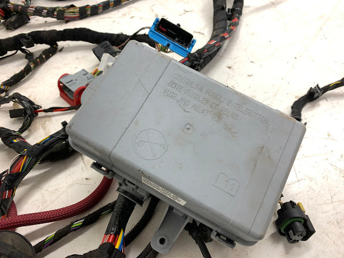 2019 Alfa Romeo 952 Giulia Ti Main Body Wiring Harness 50550599 *DAMAGED*