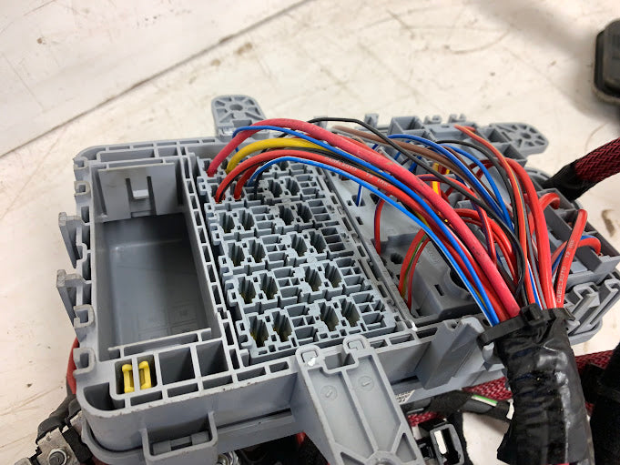 2019 Alfa Romeo 952 Giulia Ti Main Body Wiring Harness 50550599 *DAMAGED*