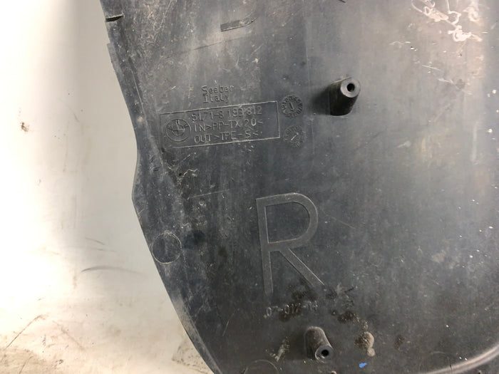 BMW E46 330i 328i 325i 323i Sedan/Wagon Front Right Wheel Well Inner Fender Liner *Damaged* 8193812