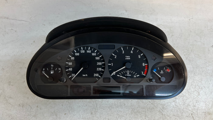 BMW E46 325i 325xi Sedan/Wagon Manual Transmission Gauge Cluster KPH 6911286