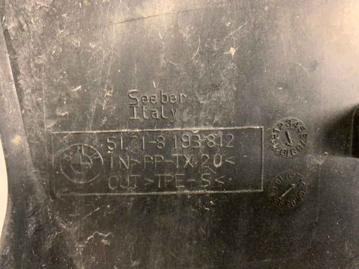 BMW E46 330i 328i 325i 323i Sedan/Wagon Front Right Wheel Well Inner Fender Liner *Damaged* 8193812