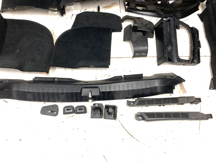 BMW E46 325i 323i Wagon Touring Black Leather Rear Seats & Interior Set