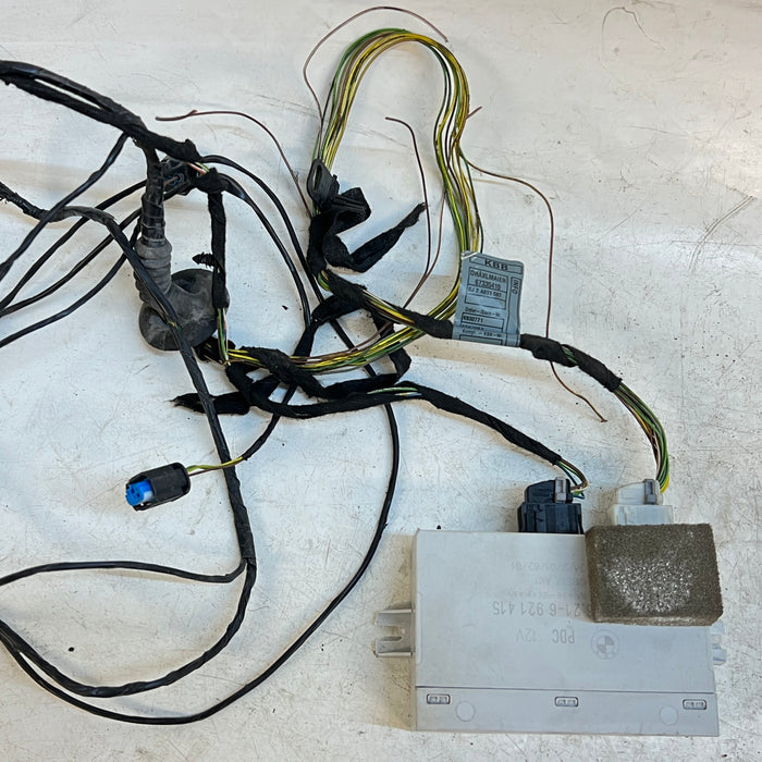 BMW E46 3 Series Rear PDC/Parking Distance MODULE & HARNESS 6921415 *DAMAGED*