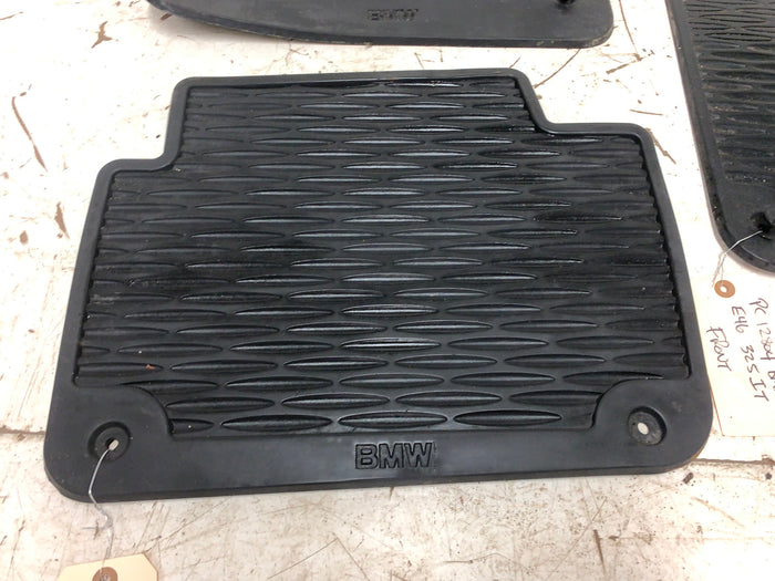 BMW E46 3 Series Wagon/Coupe/Sedan RWD Rubber/Winter Floor Mat Set 9408540/9408541