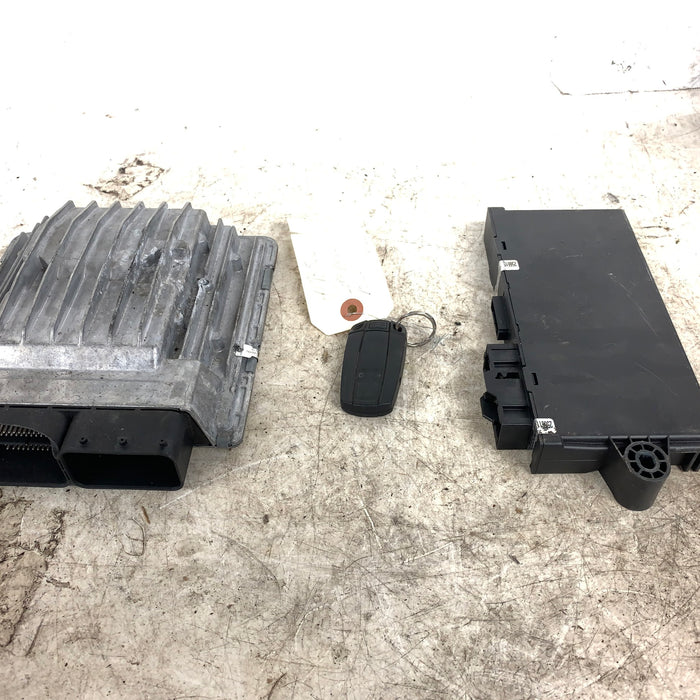BMW E90 E92 E93 335i 335xi N54 Engine MSD80 DME/ECU W/CAS3 & Key Set 7592080  *Damaged*