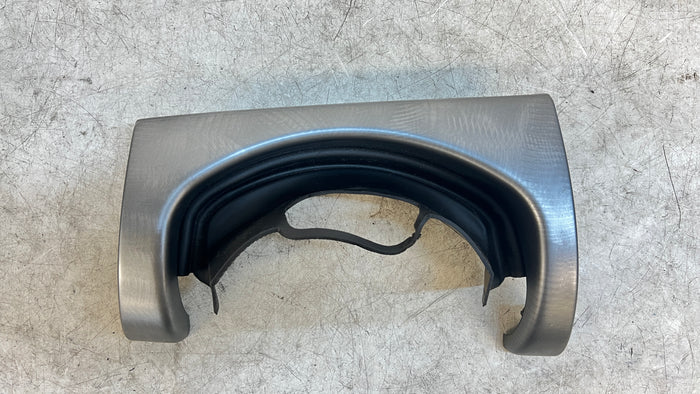 MINI R53 Cooper S JCW Instrument Panel Steering Column Trim Alloy Patina 51457055695