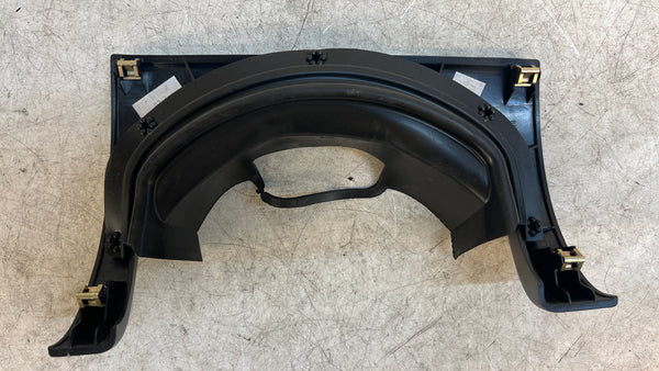 MINI R53 Cooper S JCW Instrument Panel Steering Column Trim Alloy Patina 51457055695