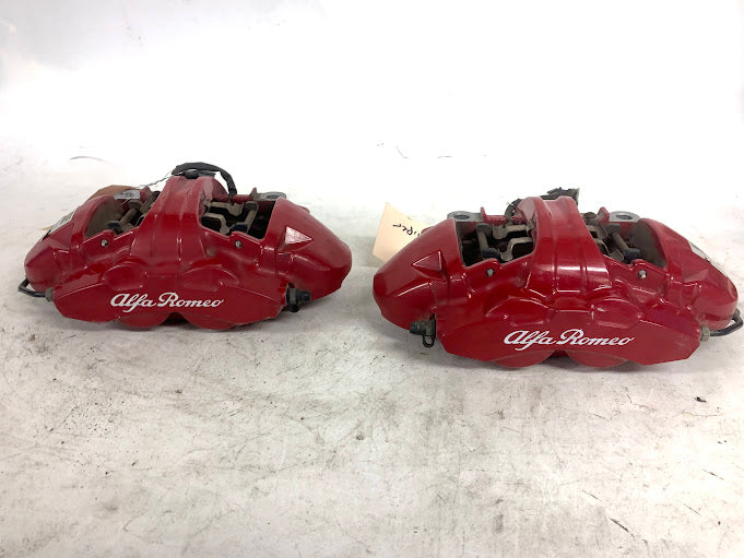 2019 Alfa Romeo 952 Giulia Ti Red Brake Caliper Set 00505536770/00505536710/00505415070/00505415020