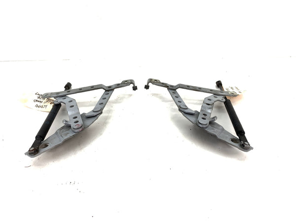 BMW Z3 M Roadster Left & Right Hood Hinges Set Titan Silver (354) 2497679/8397401