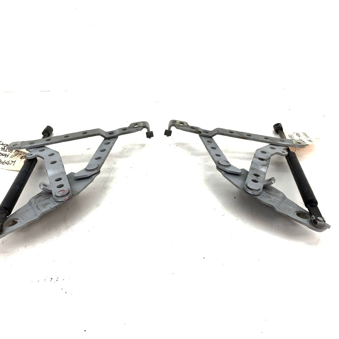 BMW Z3 M Roadster Left & Right Hood Hinges Set Titan Silver (354) 2497679/8397401