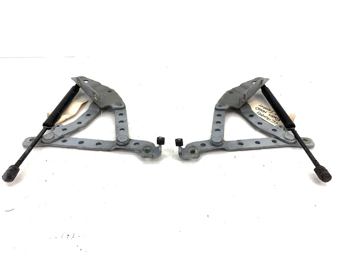 BMW Z3 M Roadster Left & Right Hood Hinges Set Titan Silver (354) 2497679/8397401