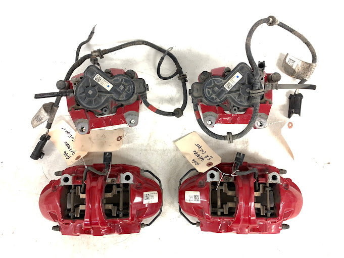 2019 Alfa Romeo 952 Giulia Ti Red Brake Caliper Set 00505536770/00505536710/00505415070/00505415020