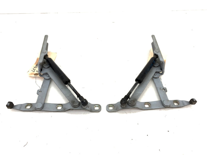 BMW Z3 M Roadster Left & Right Trunk Hinges Set Titan Silver (354) 8397328/8397327