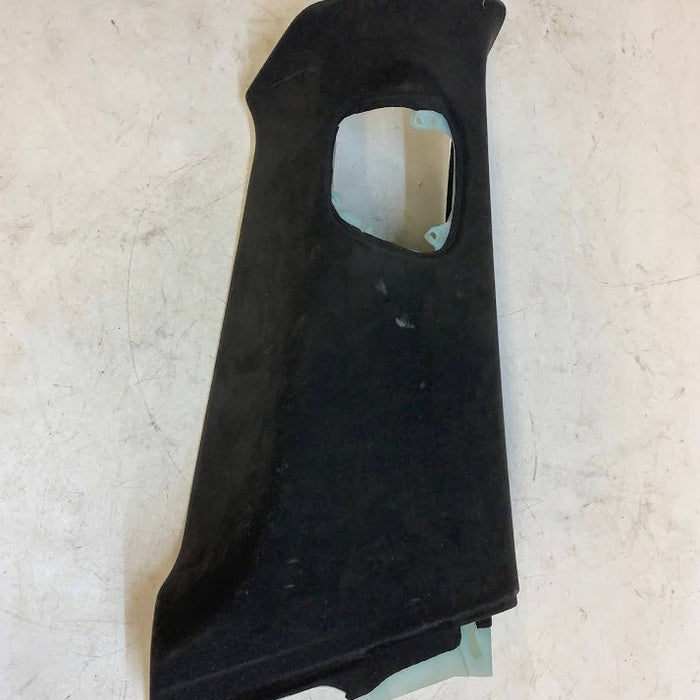 Tesla Model S Right Black Alcantara B Pillar Trim 1021613-02-A