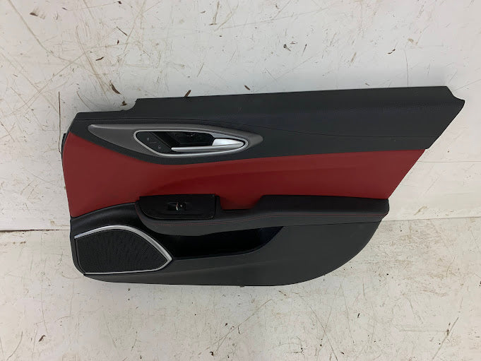 2019 Alfa Romeo 952 Giulia Ti Right/Passenger Side Front Red Door Panel 5000015506