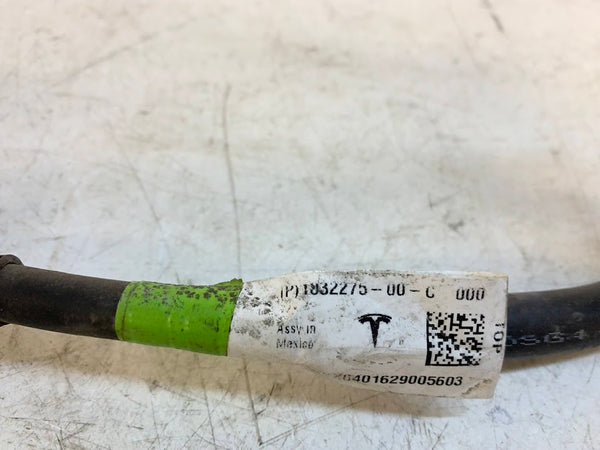 Tesla Model S Negative Battery Cable W/Terminal 1032275-00-C