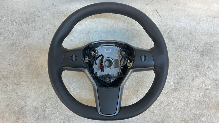 Tesla Model Y Leather Steering Wheel 1490214-00-B