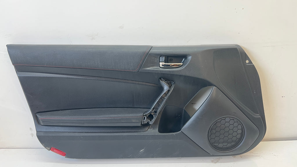 SCION FRS/SUBARU BRZ FRONT DOOR PANELS/CARDS W/ RED STITCHING – Proper ...