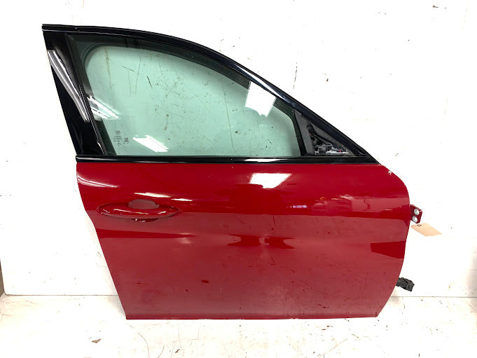 2019 Alfa Romeo 952 Giulia Ti Right/Passenger Side Front Door Alfa Rosso (414) *DAMAGED*