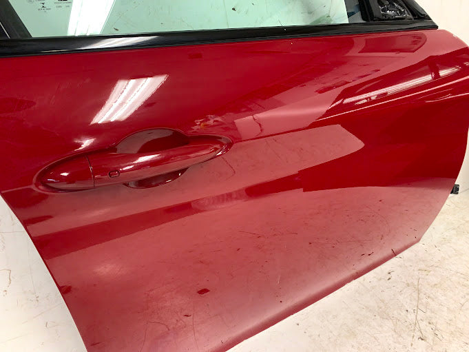 2019 Alfa Romeo 952 Giulia Ti Right/Passenger Side Front Door Alfa Rosso (414) *DAMAGED*