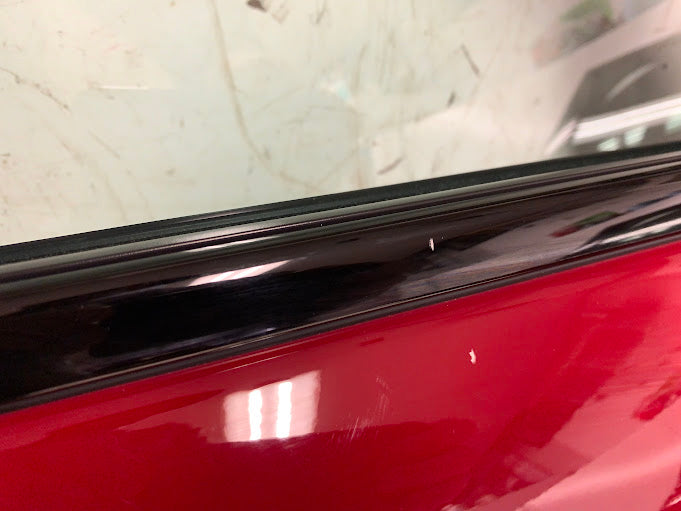 2019 Alfa Romeo 952 Giulia Ti Right/Passenger Side Front Door Alfa Rosso (414) *DAMAGED*