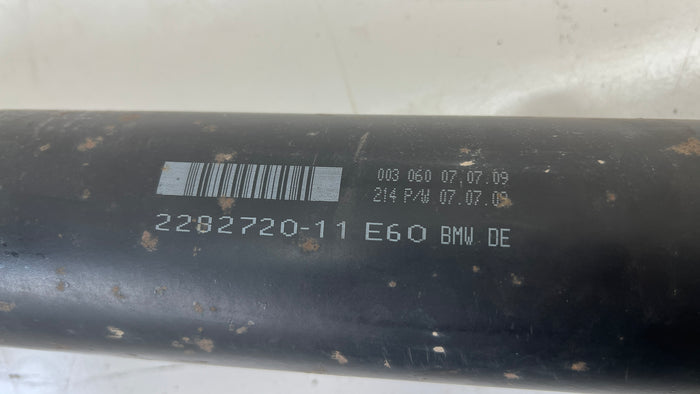 BMW E60 M5 DRIVESHAFT - SMG TRANSMISSION 2282720