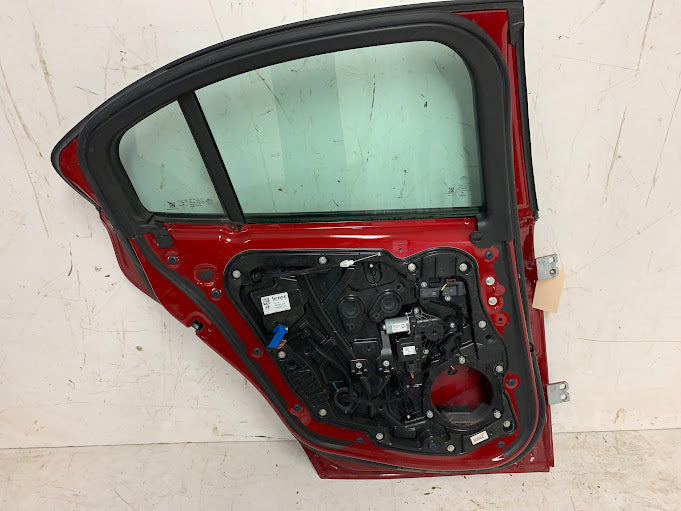 2019 Alfa Romeo 952 Giulia Ti Left/Driver Side Rear Door Alfa Rosso (414) *DAMAGED*