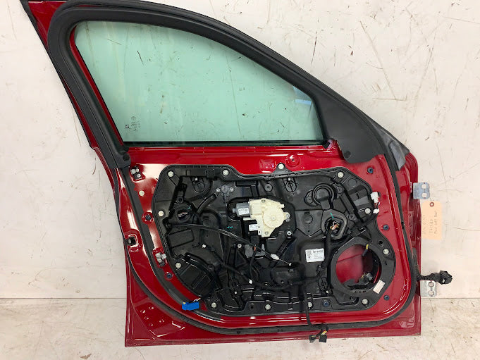 2019 Alfa Romeo 952 Giulia Ti Left/Driver Side Front Door Alfa Rosso (414) *DAMAGED*