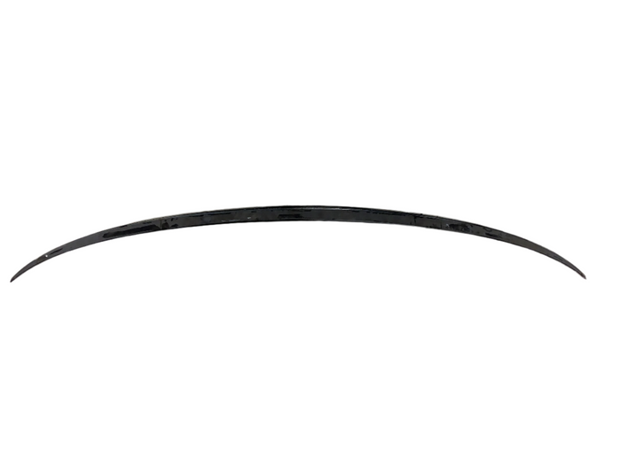 BMW F10 528xi 535xi M Sport M5 Rear Trunk Lip Spoiler Jet Black (668) 51628049268