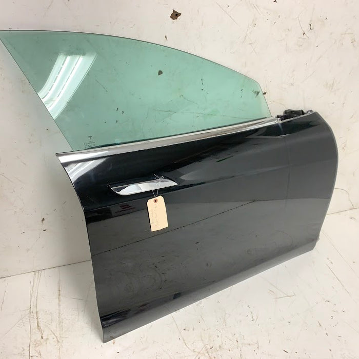 Tesla Model S Right/Passenger Side Front Door Solid Black (PPSB)