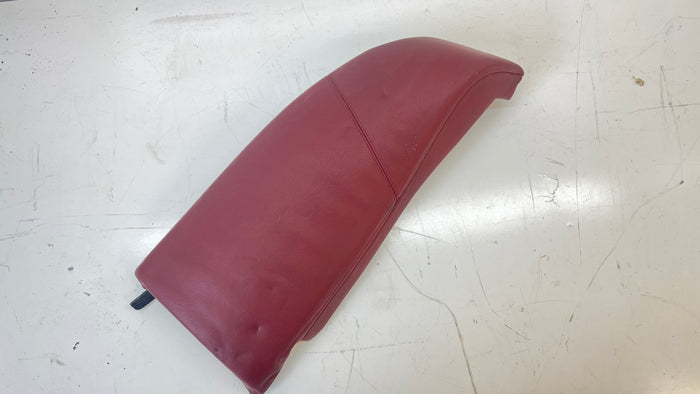 BMW E60 M5 Right/Passenger Side Rear Seat Bolster Indianapolis Red Merino Leather (X3A7) *DAMAGED*