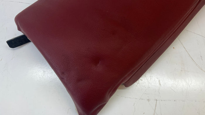 BMW E60 M5 Right/Passenger Side Rear Seat Bolster Indianapolis Red Merino Leather (X3A7) *DAMAGED*