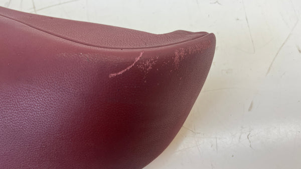 BMW E60 M5 Left/Driver Side Rear Seat Bolster Indianapolis Red Merino Leather (X3A7) *DAMAGED*