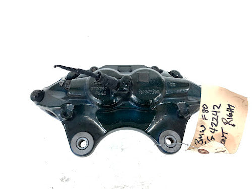 BMW F80 M3/F82 F83 M4 Right/Passenger Side Front Blue Brembo Brake Caliper 34116799470